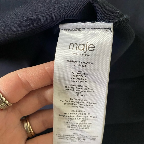 Gorgeous Maje Shirt dress - Like new - Picture 4 of 4